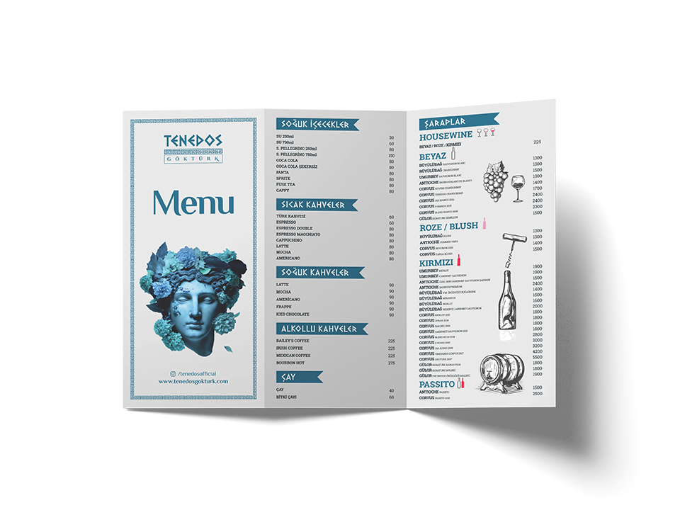 Menümüzü İnceleyin!